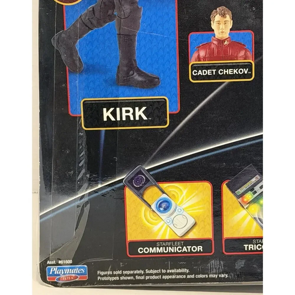 2009 Playmates Star Trek Warp Collection Scotty Action Figure & Accessories NOS